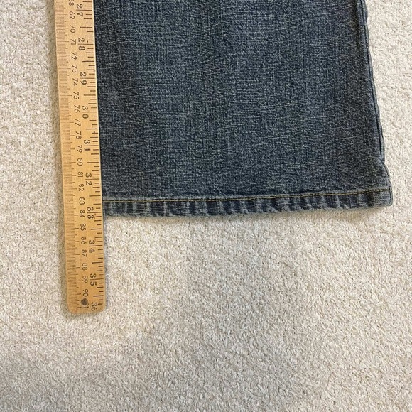 Vintage Buffalo David Bitton Flare Jeans Womens 32 Fade Wash Denim Y2K Mid Rise - Picture 6 of 8